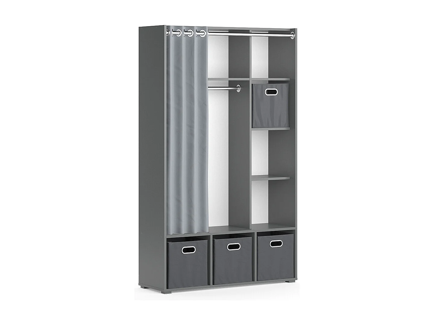 Armoire gris 38x105.8x178.1 luigi