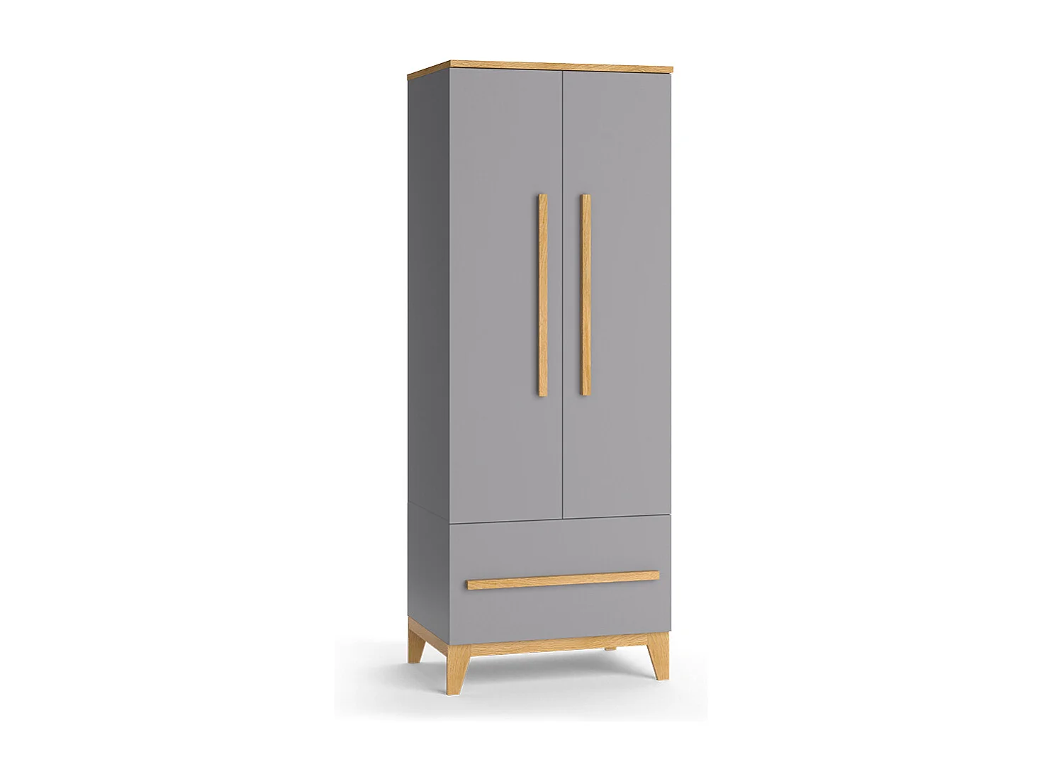 Armoire pour enfants gris 70x53.4x186.8 malia
