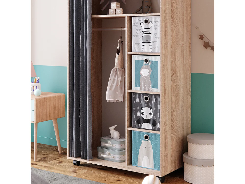 Kleiderschrank sonoma 100x50x168 doros