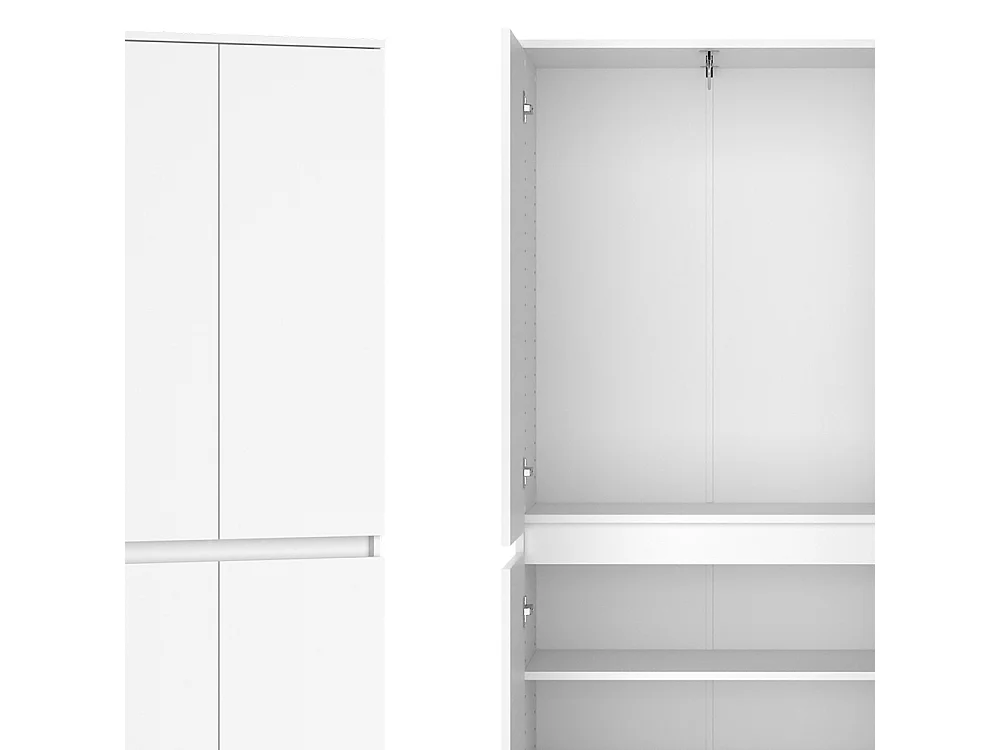 Armario blanco 74x40x191.5 claus