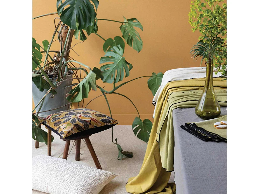 Serviette de table en coton recyclé Grace (Lot de 6) Ombre