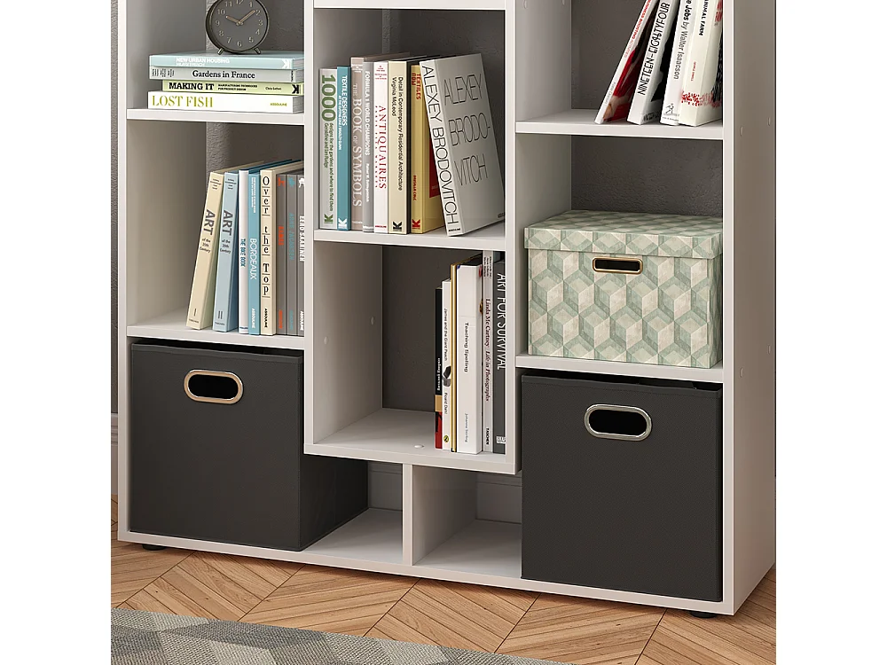 Étagère pivotante blanc 107.2x29x143