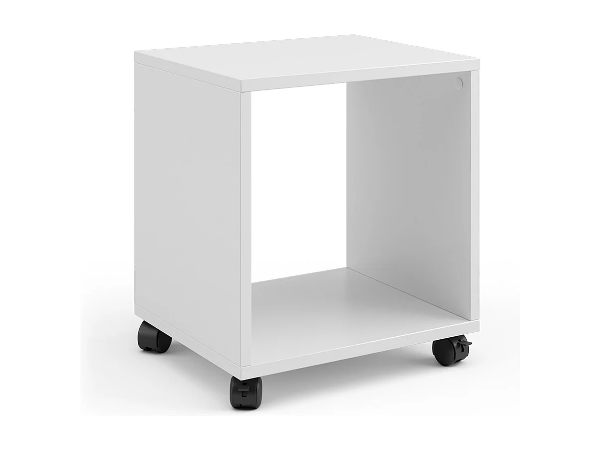 Bibliothèque enfant blanc 36.8x30.8x42.4 luigi