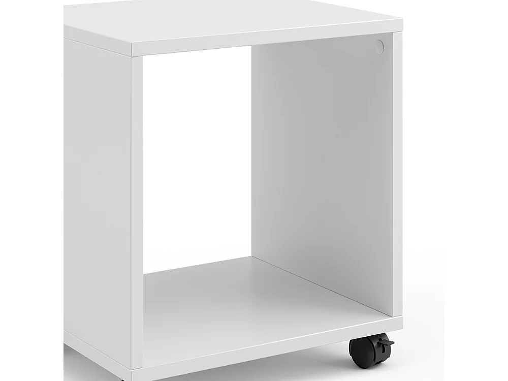 Bibliothèque enfant blanc 36.8x30.8x42.4 luigi