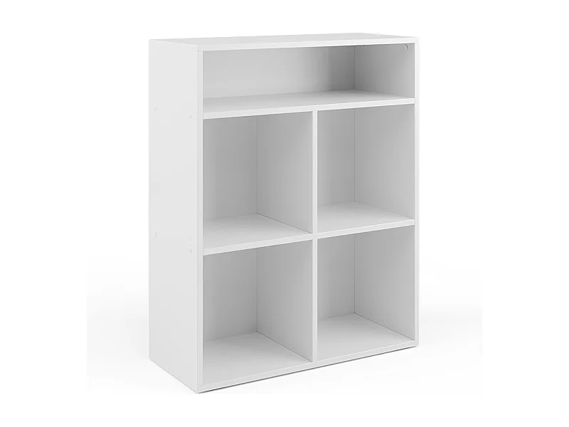 Kinderboekenkast wit 72x30.6x90.2 luigi