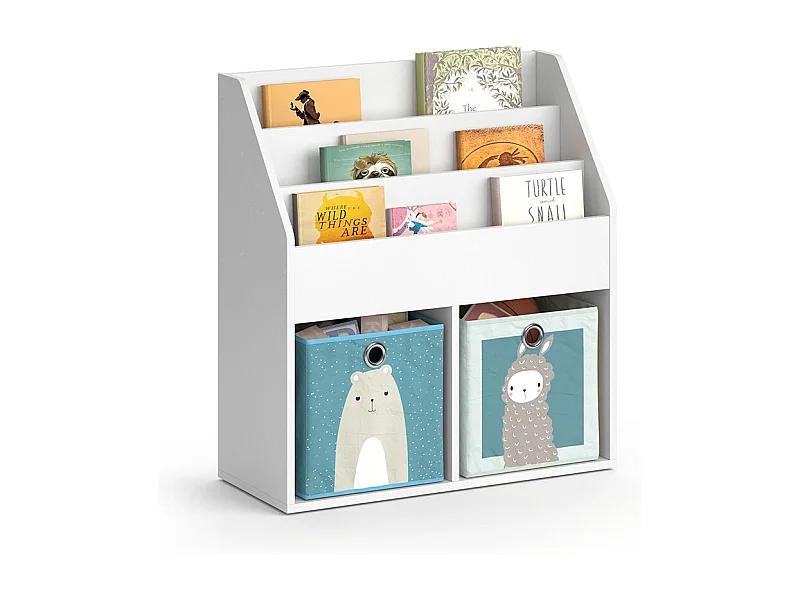 Półka dla dzieci biały 72x30.7x79 luigi