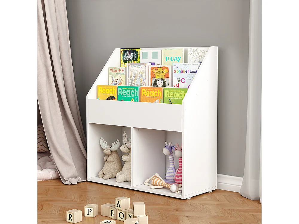 Kinderregal weiß 72x30.5x79 conny