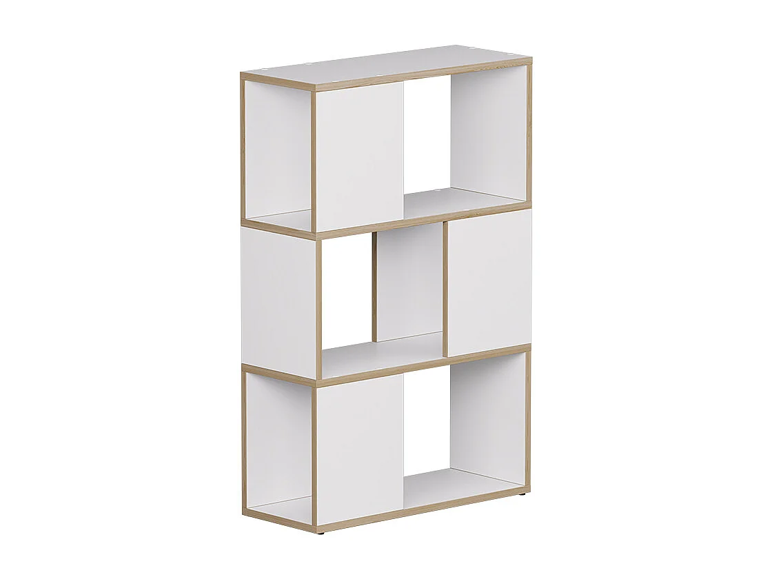 Séparation de pièce blanc/chêne 60x24x94 eneos