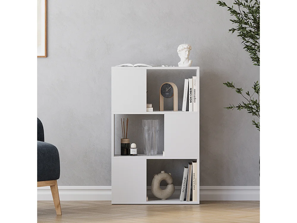 Raumteiler weiß 60x24x94 eneos