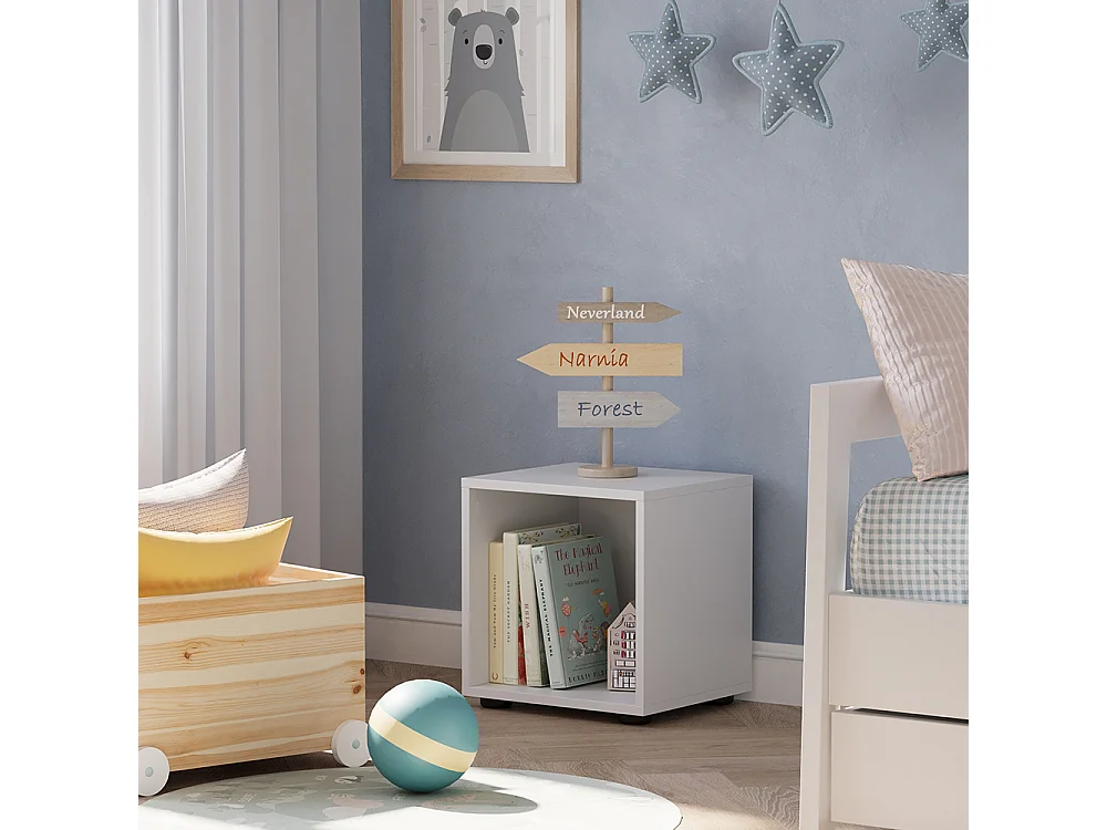 Étagère pour enfants blanc 36.4x32.1x38.2 estell