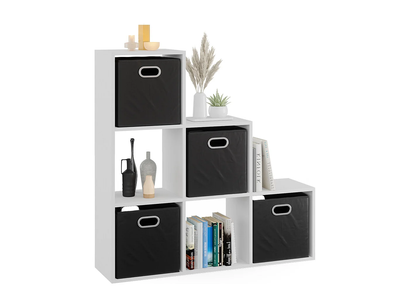 Étagère blanc 107.2x29x107.8