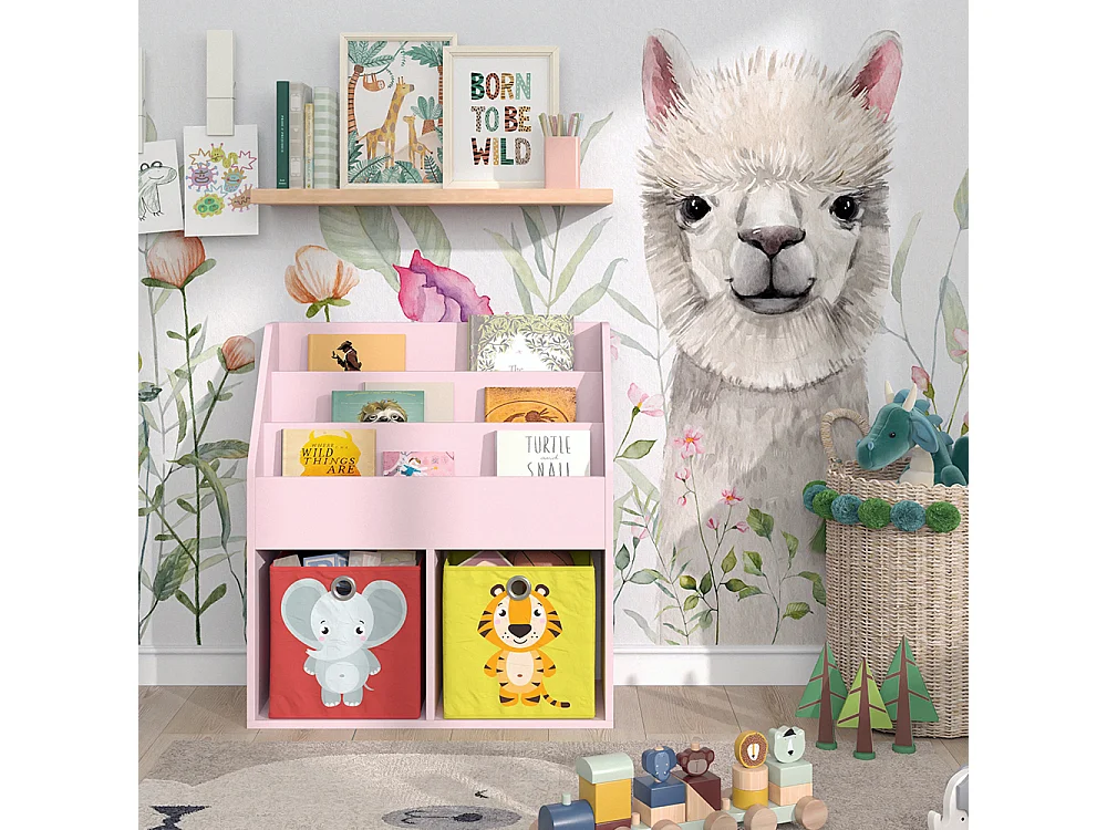 Kinderregal rosa 72x30.7x79 luigi