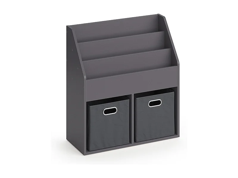 Kinderregal grau 72x30.7x79 luigi