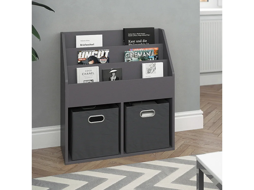 Kinderregal grau 72x30.7x79 luigi