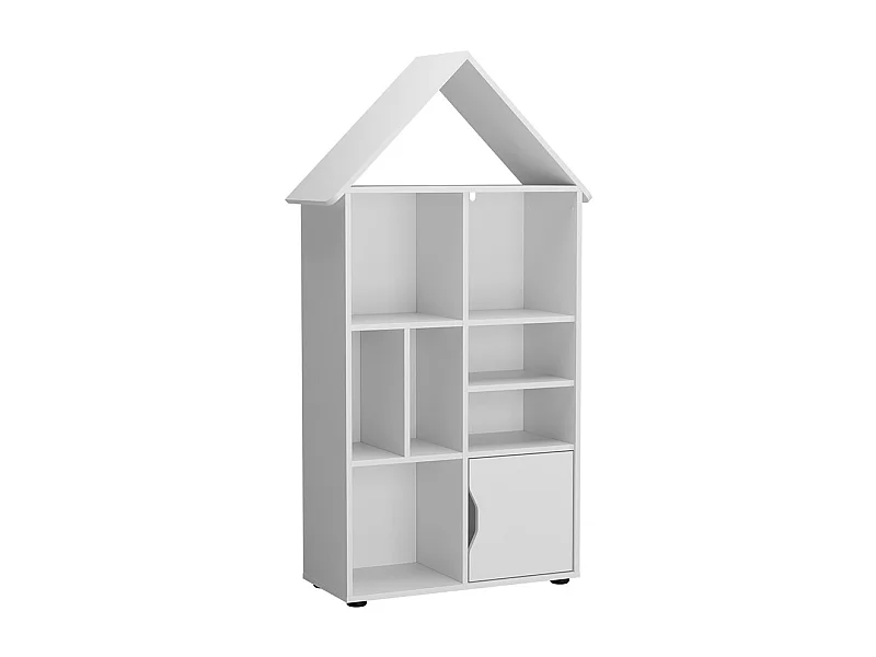 Półka dla dzieci biały 71x32.1x148.4 estell