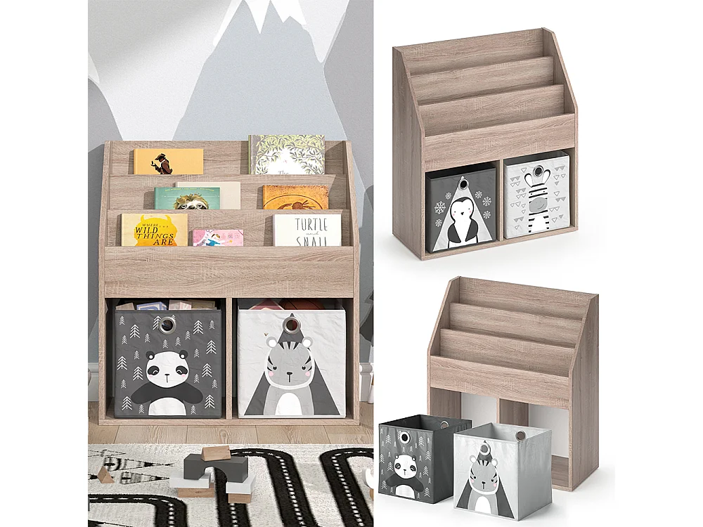 Półka dla dzieci sonoma 72x30.7x79 luigi