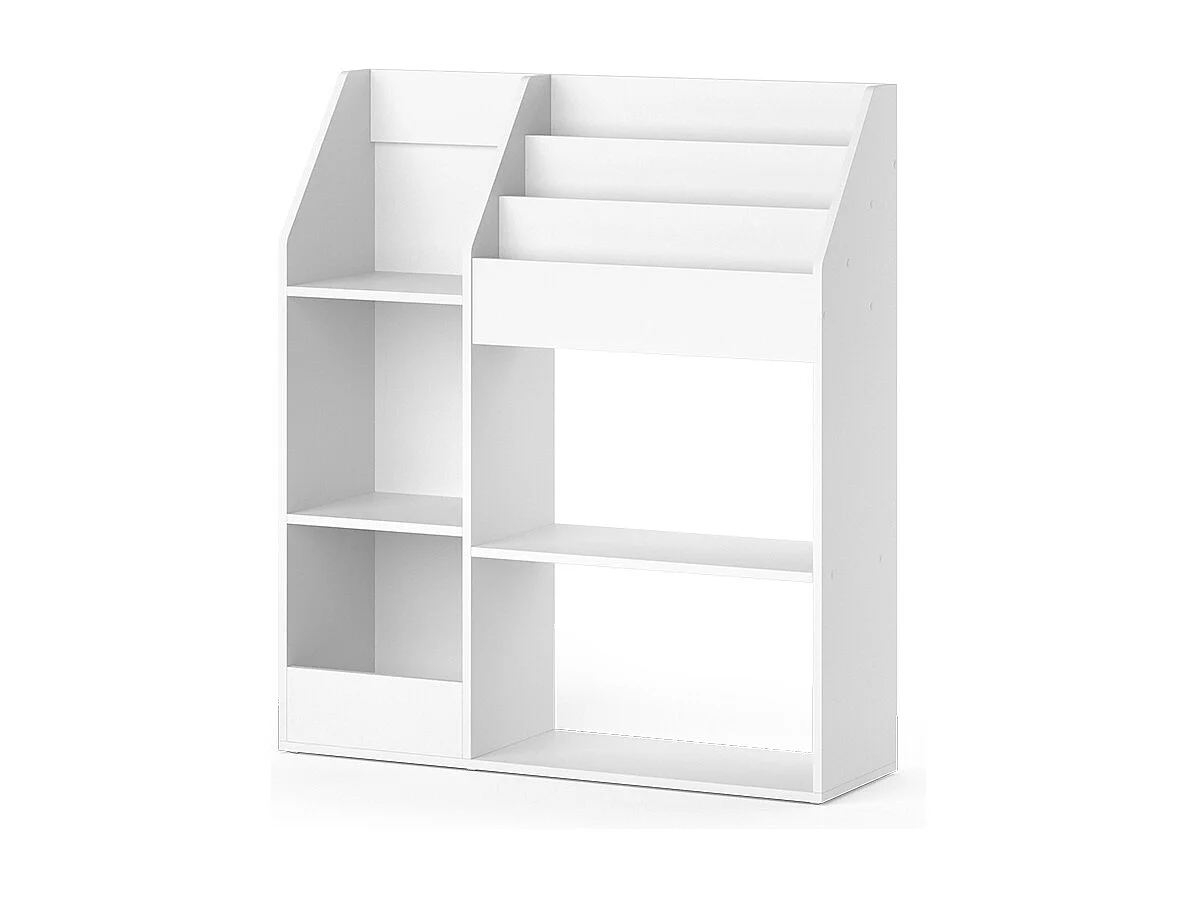 Libreria bambini bianco 100.4x30.9x114.2 luigi