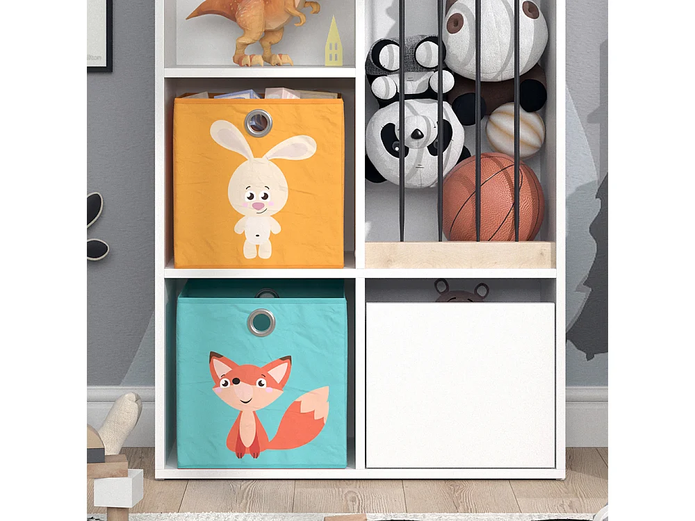 Bibliothèque enfant blanc 29.2x72x107.8 luigi