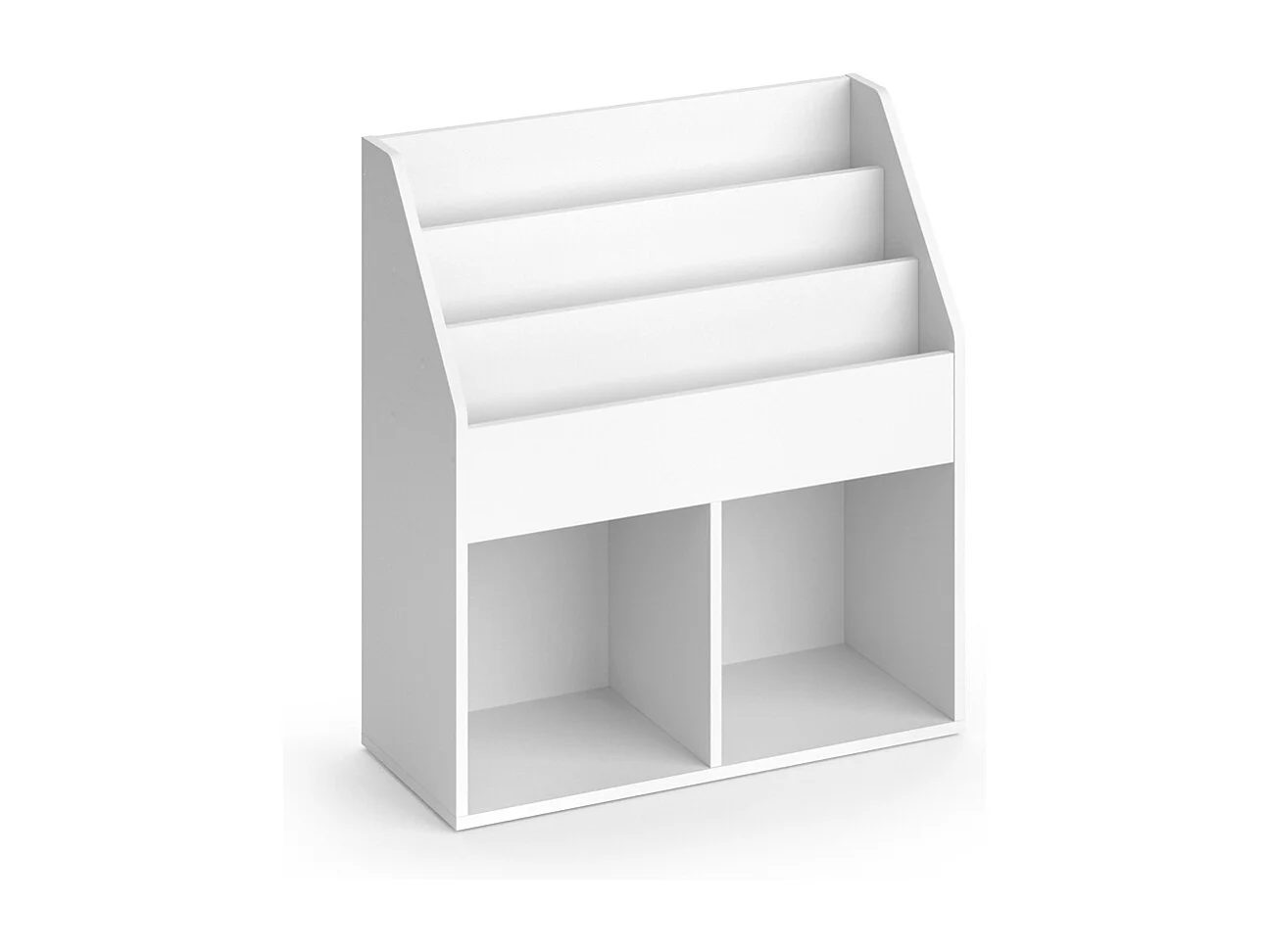 Libreria bambini bianco 72x30.7x79 luigi