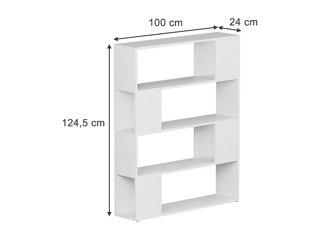 Séparation de pièce blanc 100x24x124.5 eneos