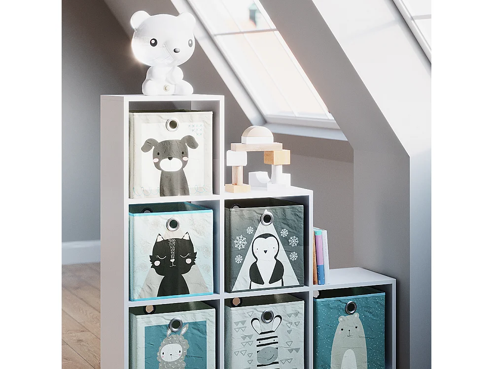 Traprek wit 107.2x29x107.8