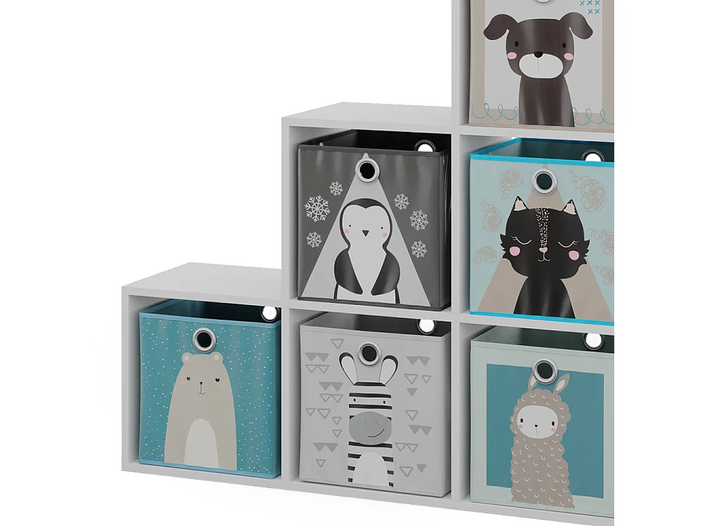 Traprek wit 107.2x29x107.8