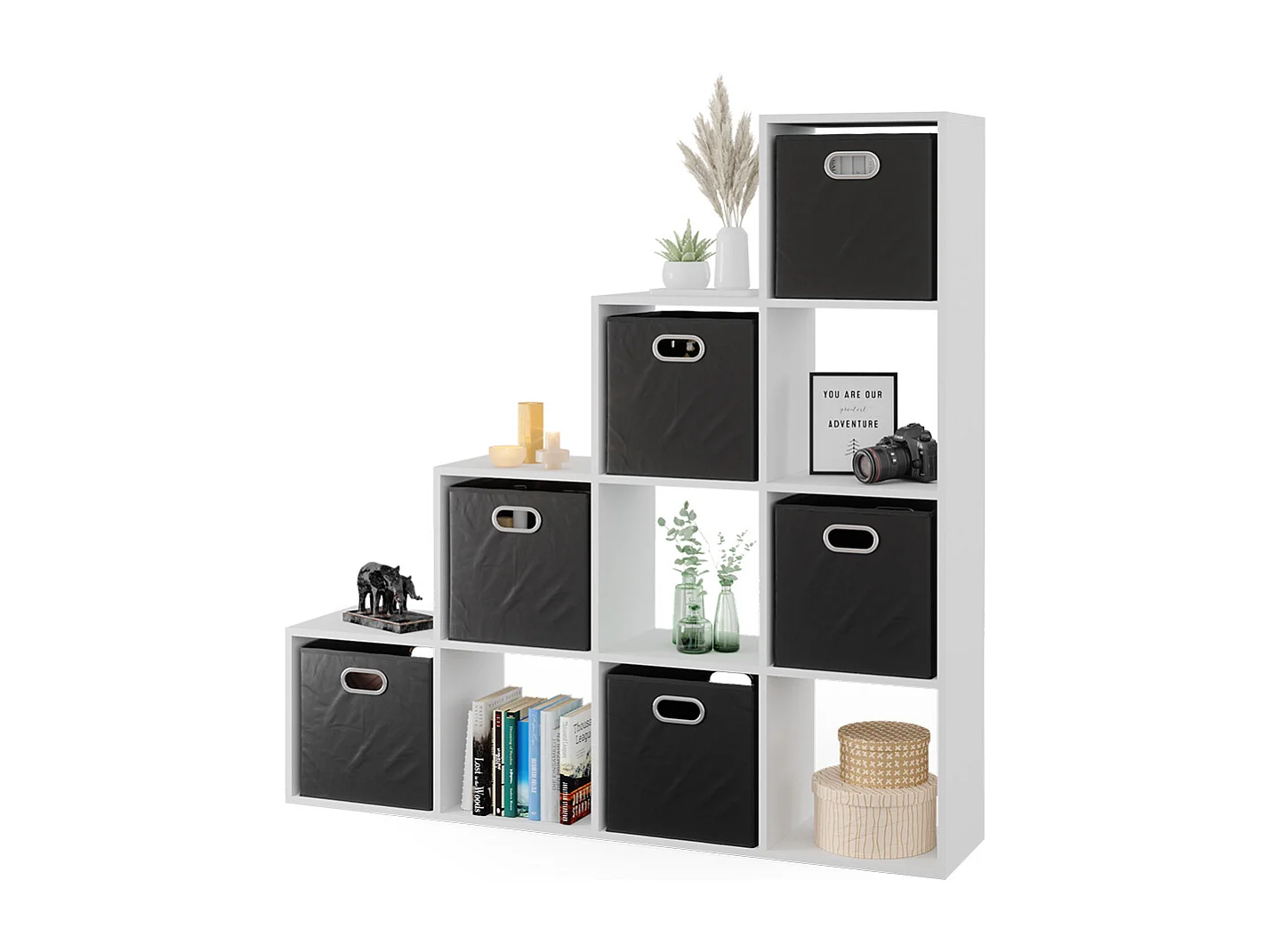 Étagère blanc 142.5x29x140