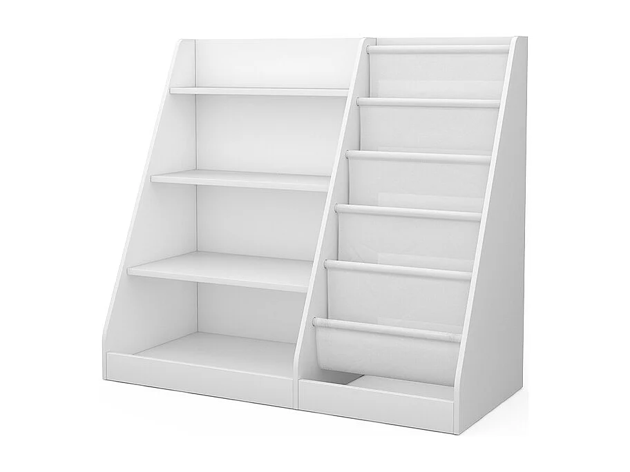 Kinderregal weiß 90x40x80.5 conny