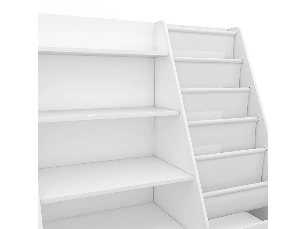 Kinderregal weiß 90x40x80.5 conny