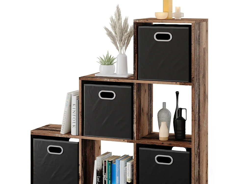 Étagère bois antique 107.2x29x107.8