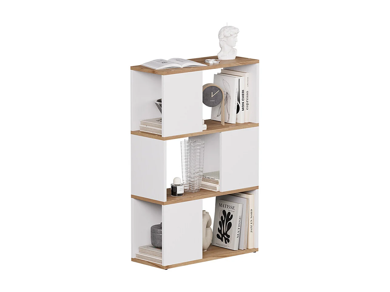 Séparation de pièce chêne blanc/force de lor 60x24x94 eneos