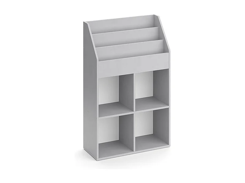 Kinderregal grau 72x31.2x114.2 luigi