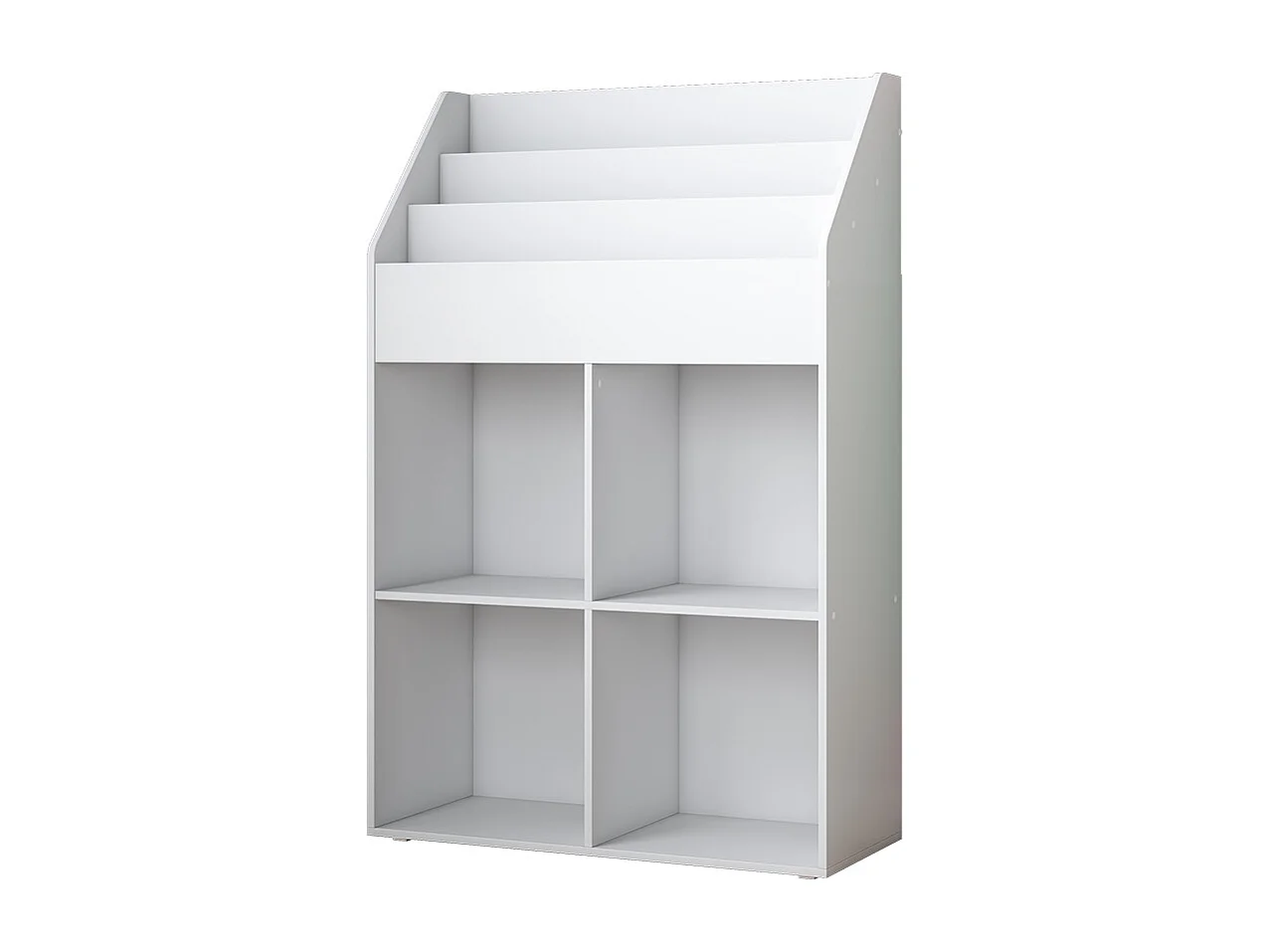 Libreria bambini bianco 72x30.2x111 conny