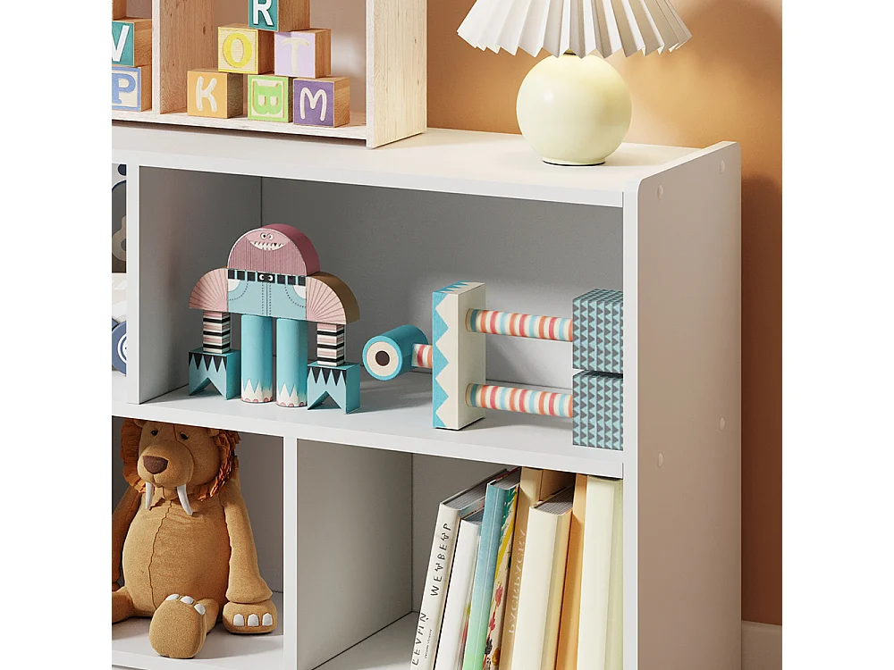 Kinderregal weiß 112x30x60.5 conny