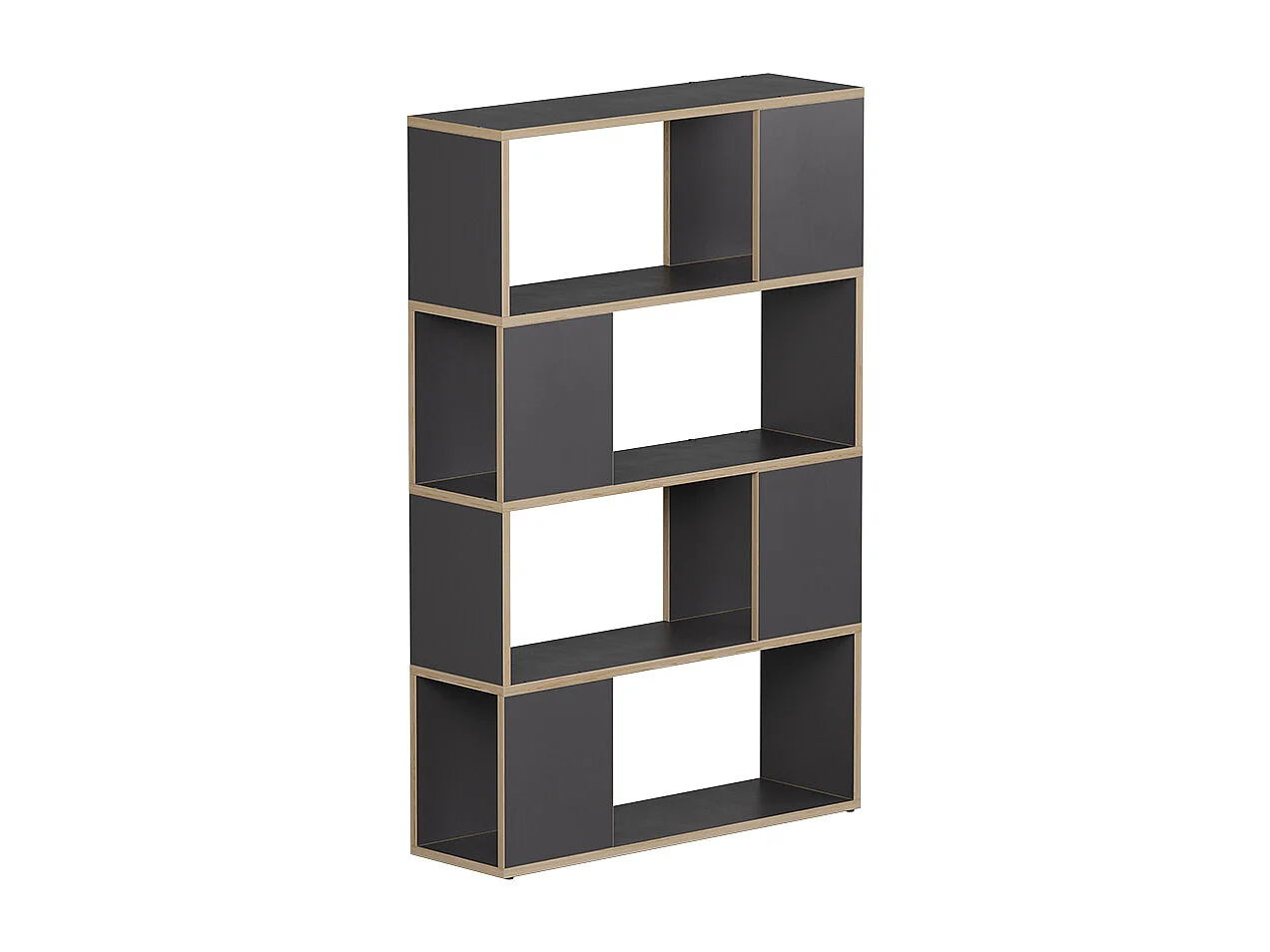 Séparation de pièce anthracite/chêne 80x24x124.5 eneos