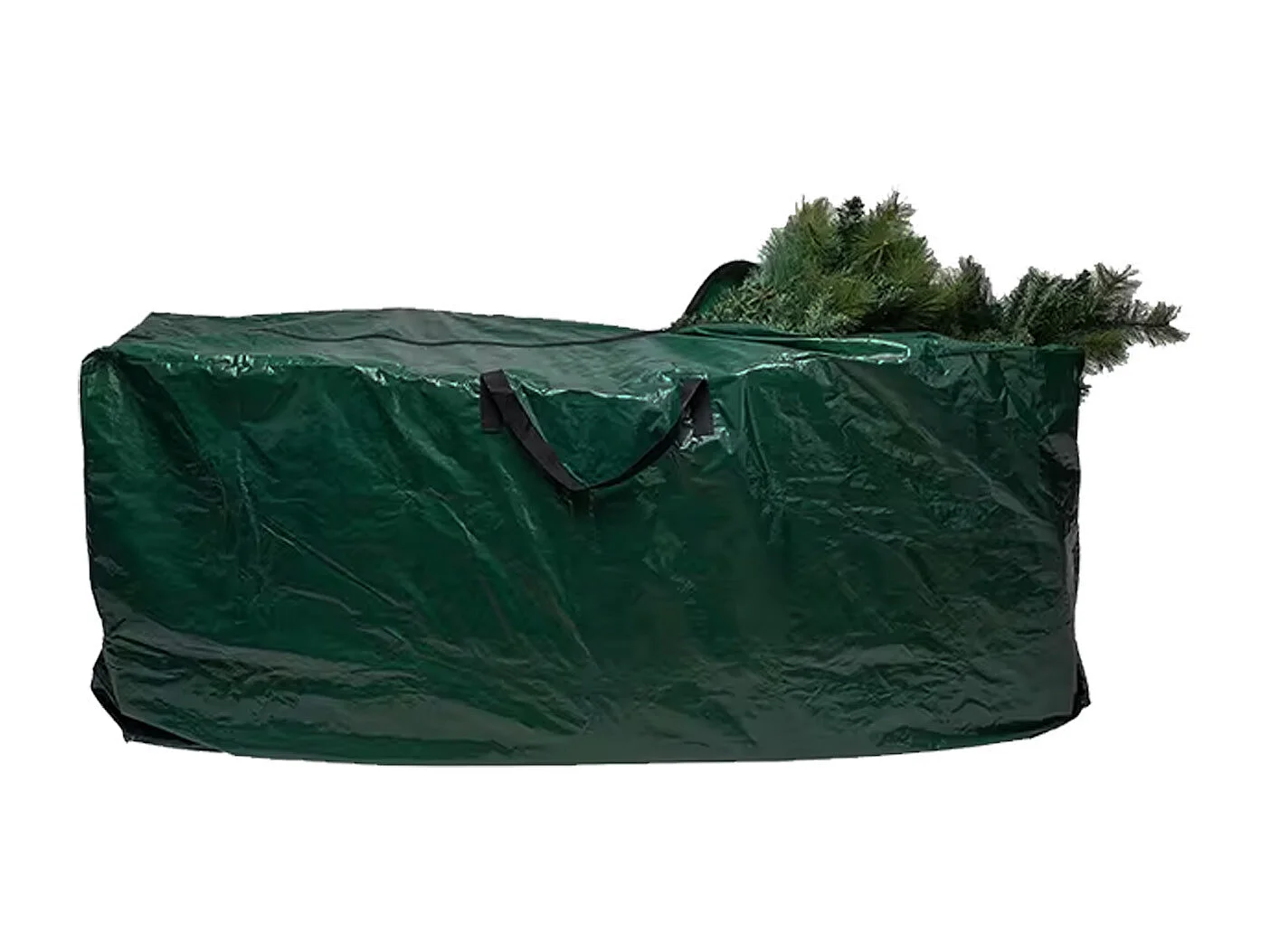 Albero Di Natale 240 Cm Con Sacca Effetto Reale 1516 Rami Foltissimo Molto Folto Rami A Gancio Base A Croce In Metallo Doppia Foglia In PVC 240 Cm