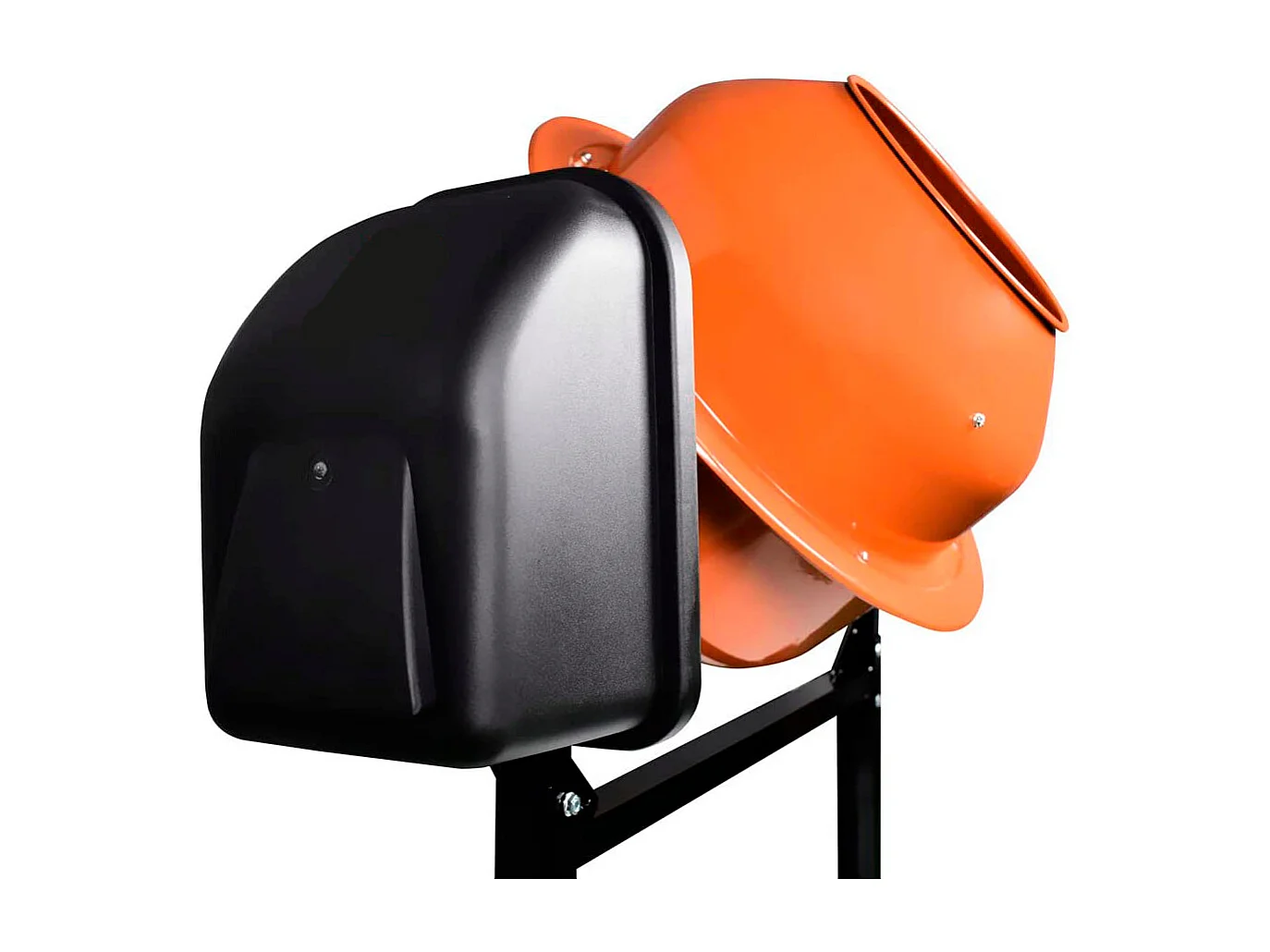 Betoniera Elettrica 70 Litri 220 Watt Impastatrice Miscelatore Cemento Con 2 Ruote Certificazione CE Telaio In Acciaio Per Malta Calcestruzzo 30 RPM