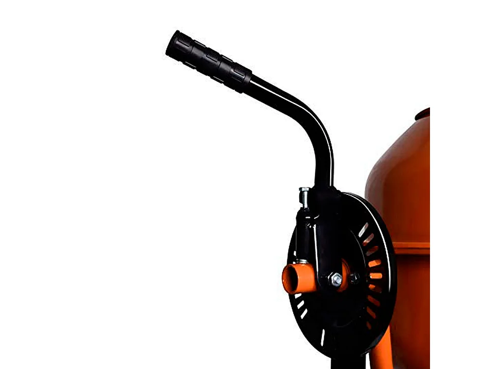 Betoniera Elettrica 70 Litri 220 Watt Impastatrice Miscelatore Cemento Con 2 Ruote Certificazione CE Telaio In Acciaio Per Malta Calcestruzzo 30 RPM