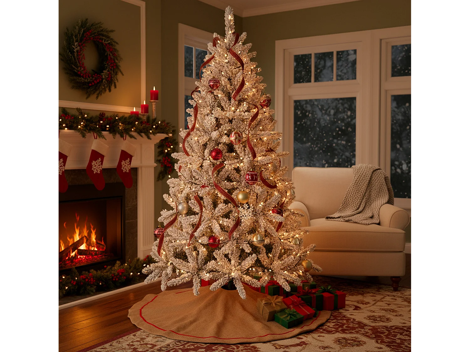 Albero Di Natale Innevato 180 Cm Con Sacca Effetto Reale 723 Rami Foltissimo Molto Folto Rami A Gancio Base A Croce In Metallo 180 Cm 723 Rami