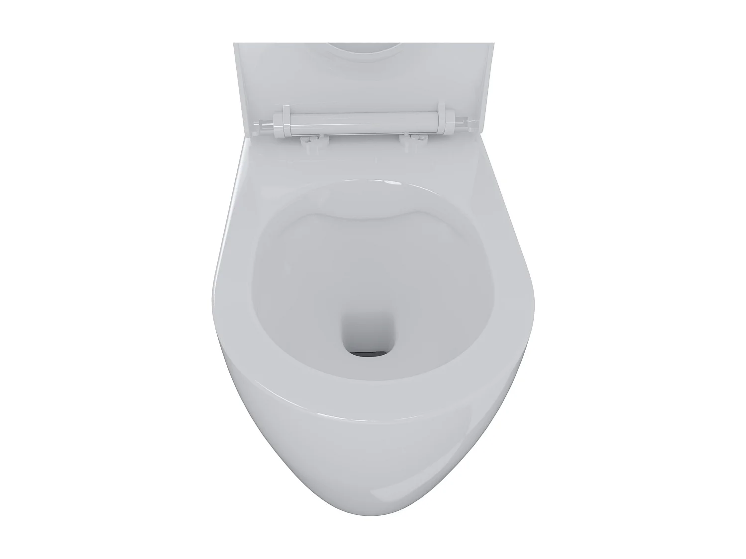 Coppia Sanitari Filomuro Vaso WC Rimless Senza Brida Tornado Flush E Bidet Moderno In Ceramica Con Copriwater Chiusura Soft Close Bianco Lucido