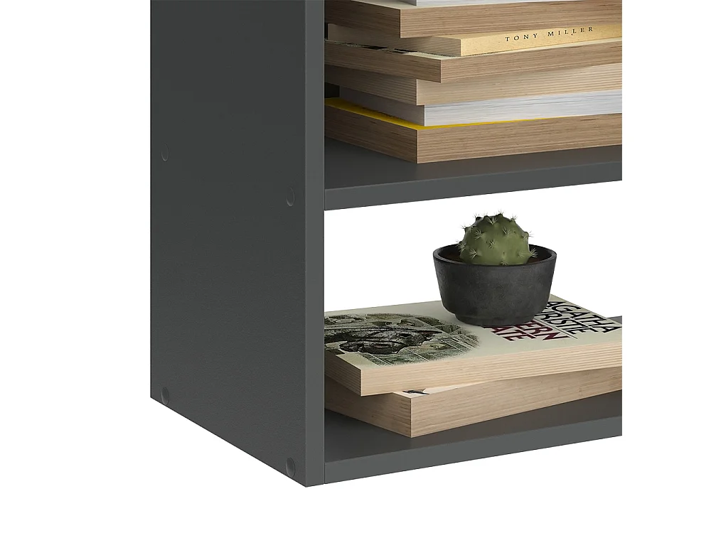 Commode anthracite 60x30x100 wido