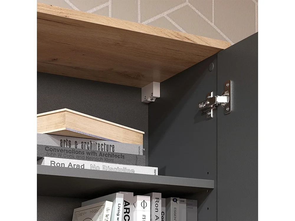 Hängeschrank anthrazit 60x30x100 wido