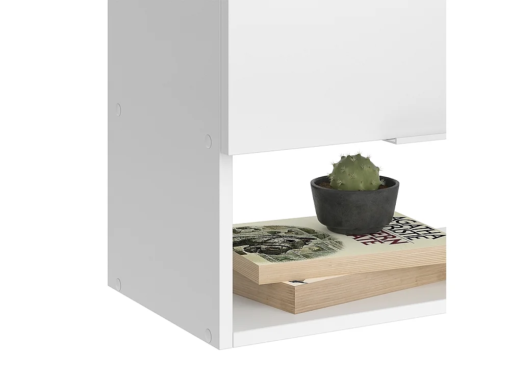 Sideboard blanc/sonoma 60x30x100 wido