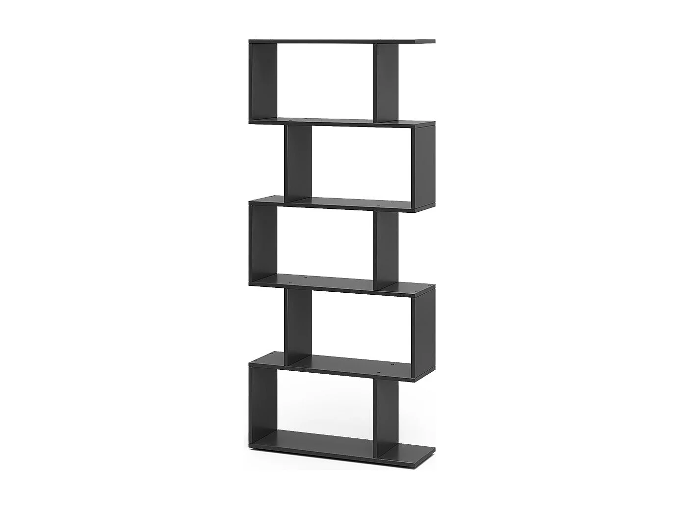 Séparateur despace noir 70x23.8x164.1 levio