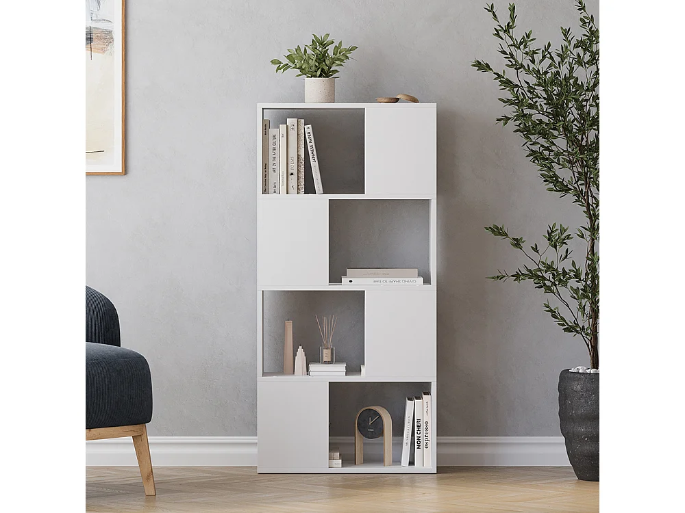 Raumteiler weiß 60x24x124.5 eneos