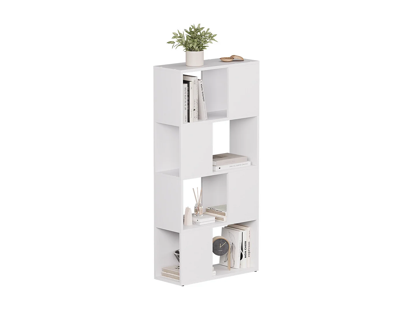 Raumteiler weiß 60x24x124.5 eneos