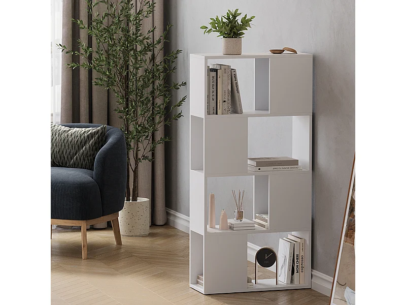 Dzielnik pokoju biały 60x24x124.5 eneos