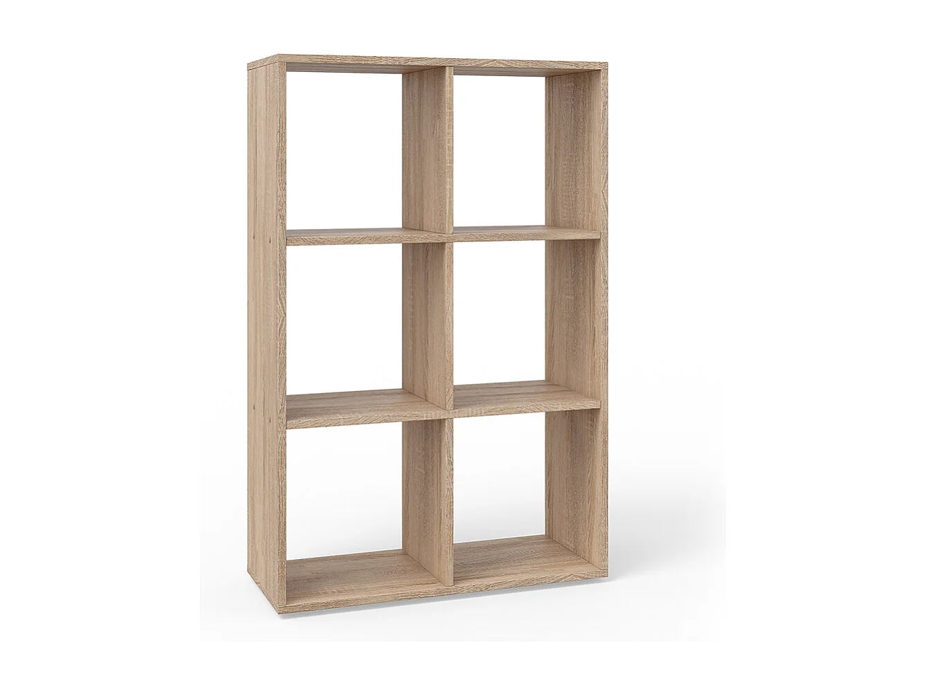 Meuble de rangement cube sonoma 72x29x107.8 karree
