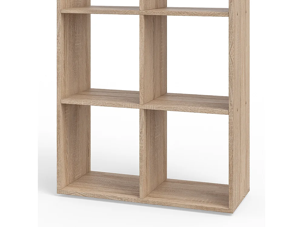 Meuble de rangement cube sonoma 72x29x107.8 karree