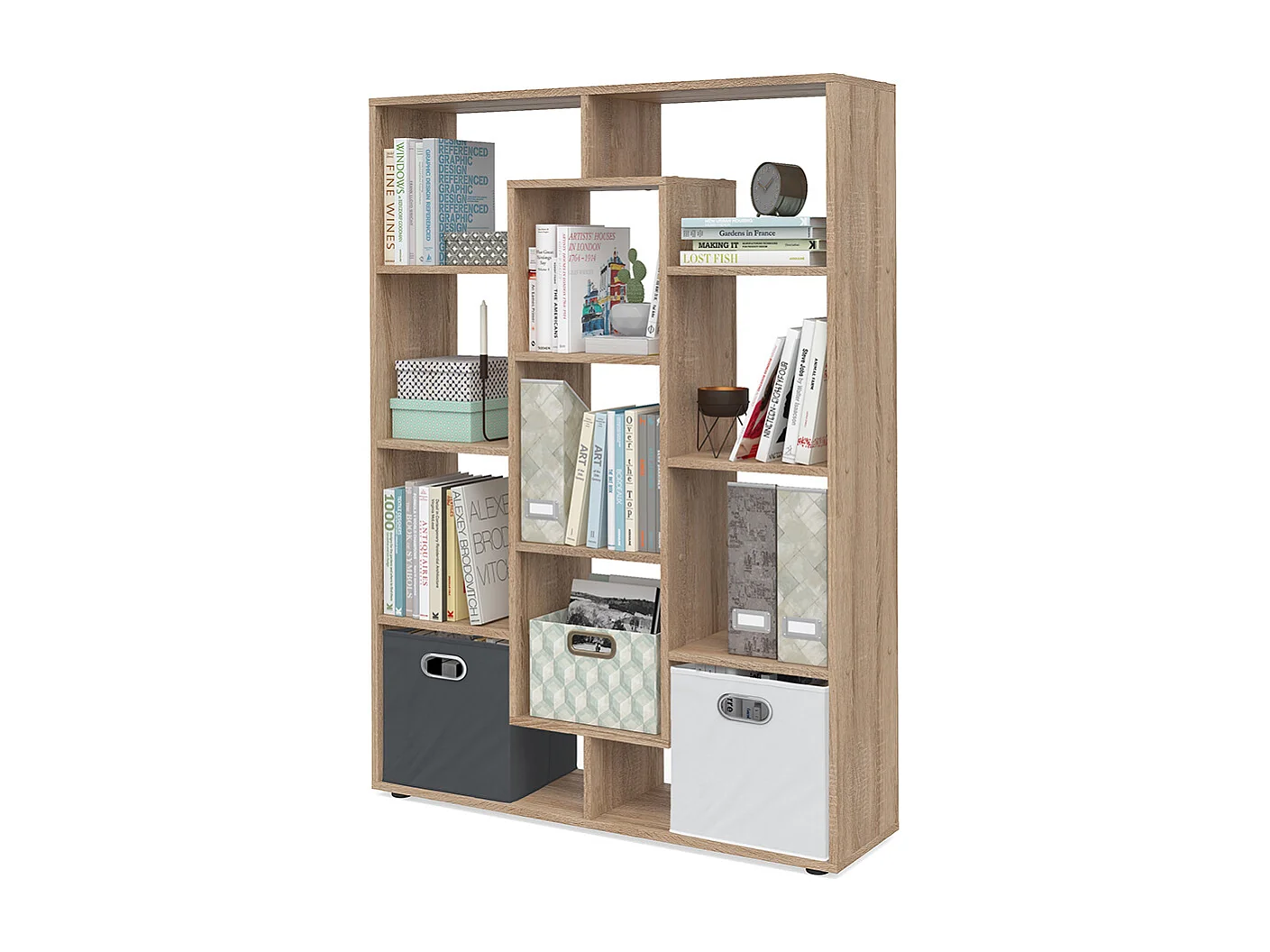 Raumteiler sonoma 107.2x29x143